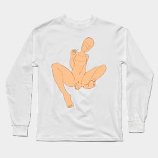 curious sketch Long Sleeve T-Shirt